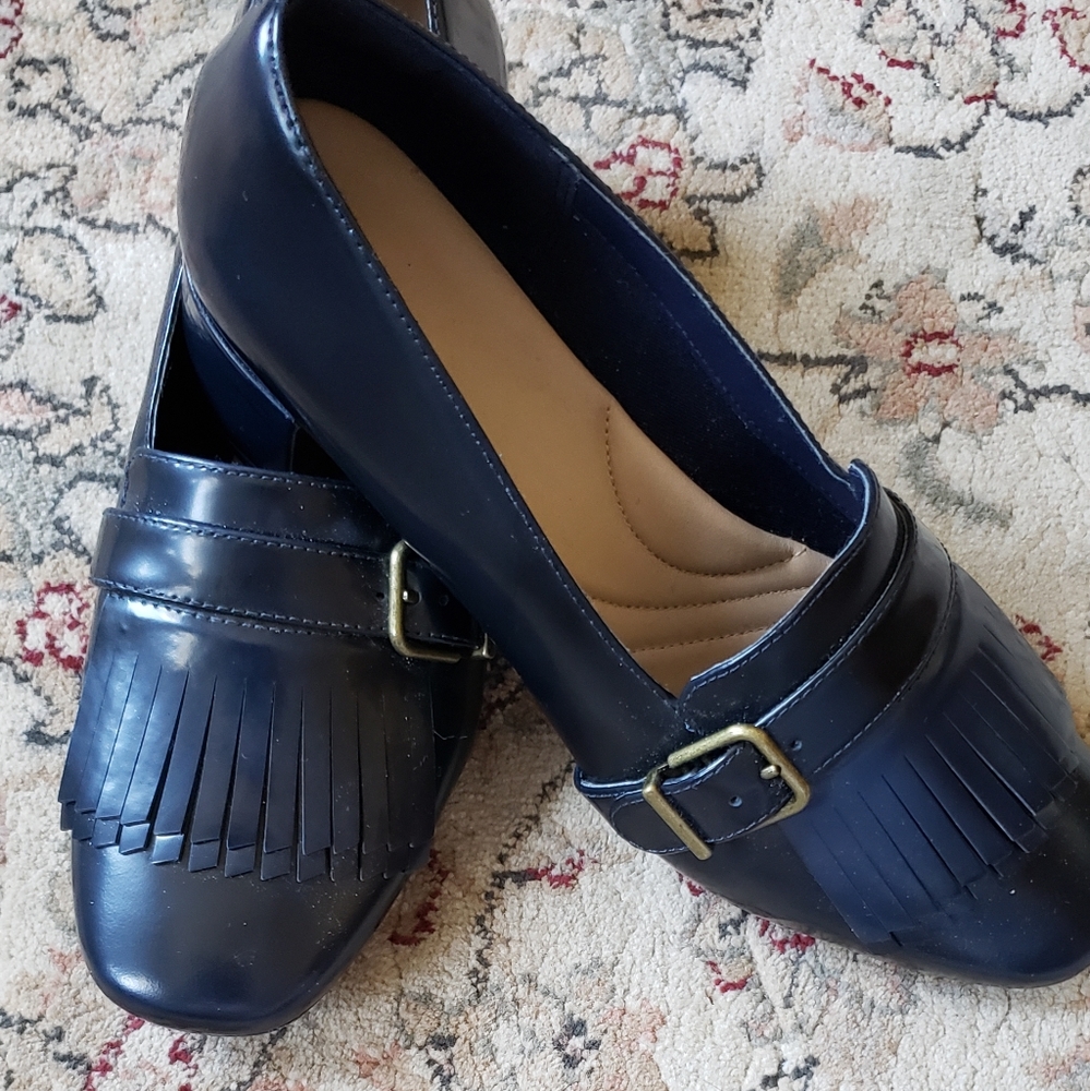 Blue Clarks casual shoes